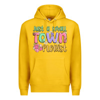 Lemon just a small town florist Premium Hoodie - MaliasSmallBusiness