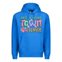 True Royal just a small town florist Premium Hoodie - MaliasSmallBusiness