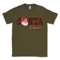 Army Green santa claus Classic Tee - RanaPortraitStore