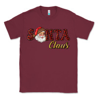 Burgundy santa claus Classic Tee - RanaPortraitStore