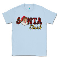 Dusty Blue santa claus Classic Tee - RanaPortraitStore