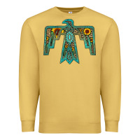 Antique Gold thunderbird Premium Sweatshirt - JahusDesignShop
