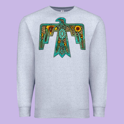 Thunderbird Premium Sweatshirt Designed By Jahusdesignshop