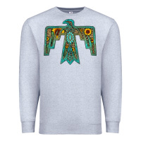 Heather Grey thunderbird Premium Sweatshirt - JahusDesignShop