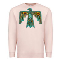 Pale Pink thunderbird Premium Sweatshirt - JahusDesignShop