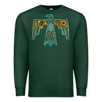 Sports Green thunderbird Premium Sweatshirt - JahusDesignShop