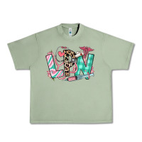 Oil Green floral lpn licensed practical nurse Urban Heavy Tee - RanaPortraitStore
