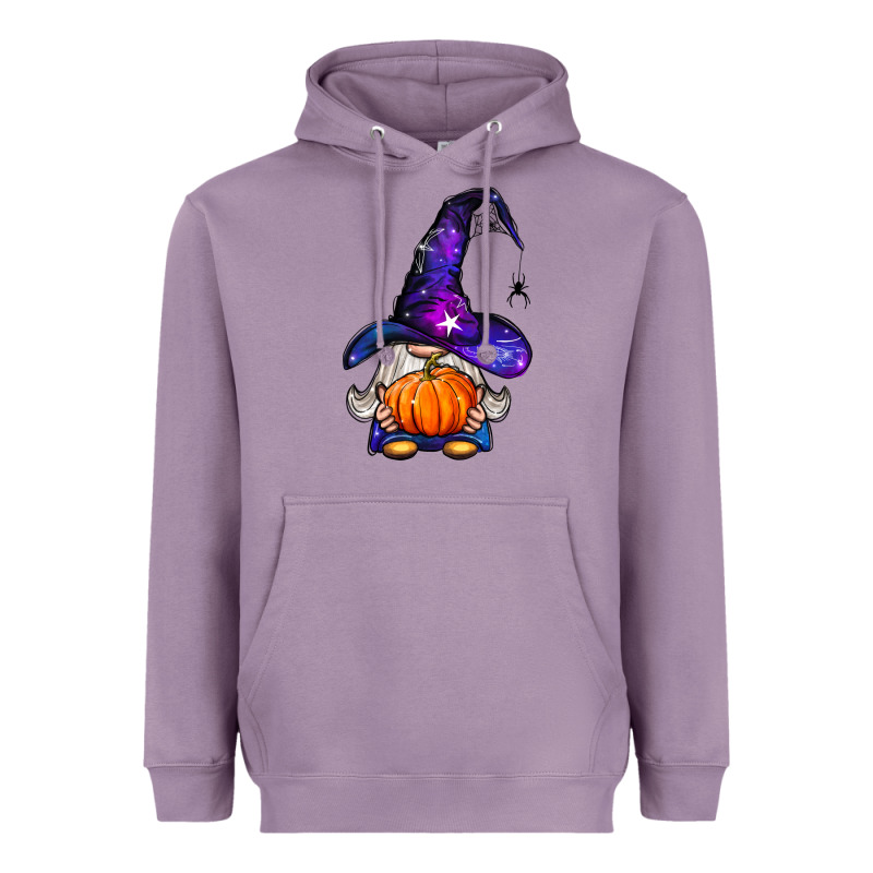 Witch Gnome With Pumpkin Heavyweight Hoodie by BundleAndBundleShop | Teevron