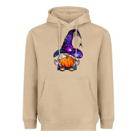 Mushroom witch gnome with pumpkin Heavyweight Hoodie - BundleAndBundleShop