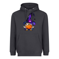 Smoke witch gnome with pumpkin Heavyweight Hoodie - BundleAndBundleShop
