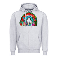 Heather Grey nana Zipper Hoodie - SublimationCraftShop