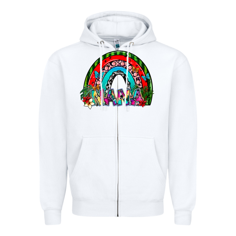 Nana Zipper Hoodie by SublimationCraftShop | Teevron