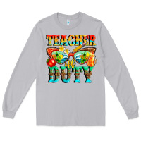 Moon Dust teacher off duty Long Sleeve Tee - texasbilliewilder