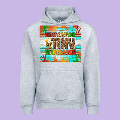 Educator Of Tiny Humans Urban Hoodie Designed By Nancycooperartshop