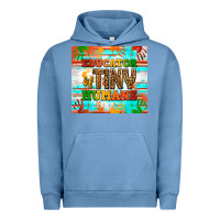 Pigment Pebble Blue educator of tiny humans Urban Hoodie - NancyCooperArtShop