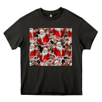 Asphalt Merry Christmas Heavy Core Tee - CowhideDigitalArt