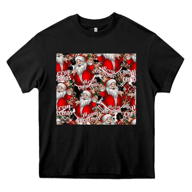 Merry Christmas Heavy Core Tee by CowhideDigitalArt | Teevron