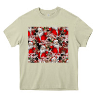 Mossy Merry Christmas Heavy Core Tee - CowhideDigitalArt