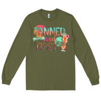 Army Green tanned and tipsy Long Sleeve Tee - texasbilliewilder
