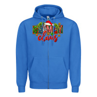 True Royal Christmas grampy claus Zipper Hoodie - FaDigitalArtStudio