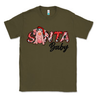 Army Green santa baby Classic Tee - RanaPortraitStore