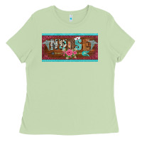 Matcha western nurse with medical  symbol caduceus and arrow license plate te Ladies Tee - BarkalooDesign