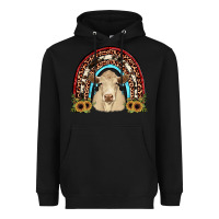 Black charolais  rainbow Heavyweight Hoodie - JahusDesignShop