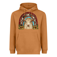 Meerkat charolais  rainbow Heavyweight Hoodie - JahusDesignShop