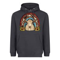 Smoke charolais  rainbow Heavyweight Hoodie - JahusDesignShop