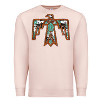 Pale Pink thunderbird Premium Sweatshirt - JahusDesignShop