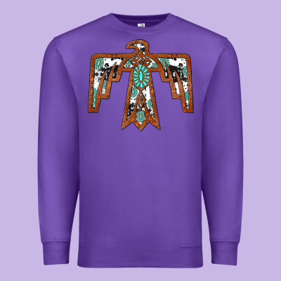 Thunderbird Premium Sweatshirt Designed By Jahusdesignshop