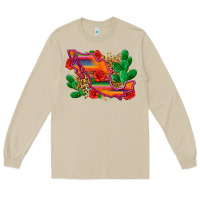 Mushroom mexico map Long Sleeve Tee - Zillion Design Studio