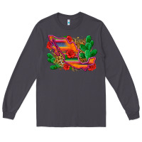 Smoke mexico map Long Sleeve Tee - Zillion Design Studio