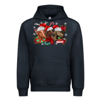 Navy christmas horses Urban Hoodie - MaliasSmallBusiness