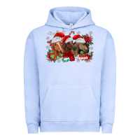 Pigment Grape Ice christmas horses Urban Hoodie - MaliasSmallBusiness