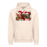 Sandshell christmas horses Urban Hoodie - MaliasSmallBusiness