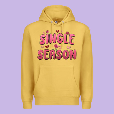 Single Season Premium Hoodie Designed By Maliassmallbusiness