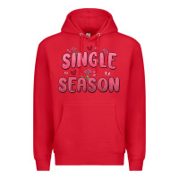 Red single season Premium Hoodie - MaliasSmallBusiness