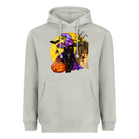 Moon Dust black witch cat coffin and moon Heavyweight Hoodie - BundleAndBundleShop