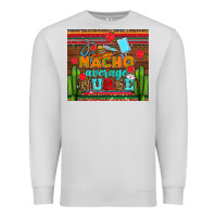 Dove Grey nacho average nurse with roses Premium Sweatshirt - AdoDesignShop
