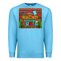 Ocean Blue nacho average nurse with roses Premium Sweatshirt - AdoDesignShop