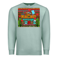 Seafoam nacho average nurse with roses Premium Sweatshirt - AdoDesignShop