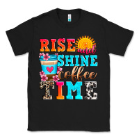 Black rise and shine coffee time Classic Tee - Zillion Design Studio