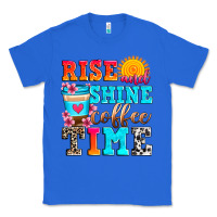 True Royal rise and shine coffee time Classic Tee - Zillion Design Studio