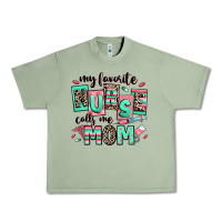 Oil Green my favorite nurse calls me mom Urban Heavy Tee - RanaPortraitStore