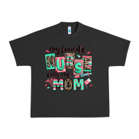 Pigment Black my favorite nurse calls me mom Urban Heavy Tee - RanaPortraitStore