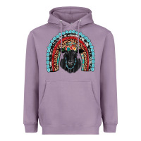 Lavender black angus  rainbow Heavyweight Hoodie - JahusDesignShop