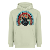 Matcha black angus  rainbow Heavyweight Hoodie - JahusDesignShop