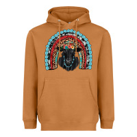 Meerkat black angus  rainbow Heavyweight Hoodie - JahusDesignShop