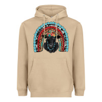 Mushroom black angus  rainbow Heavyweight Hoodie - JahusDesignShop